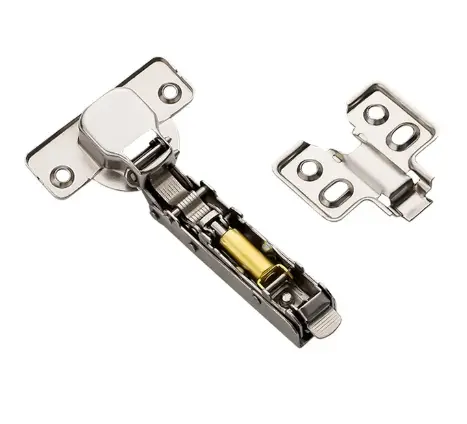 Popular 35mm cup cold rolled steel hydraulic damper clip on soft closing cabinet hinge